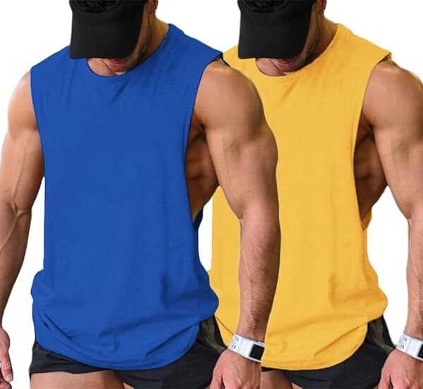 OOFANDY Men Workout Tank Top 2 Pack